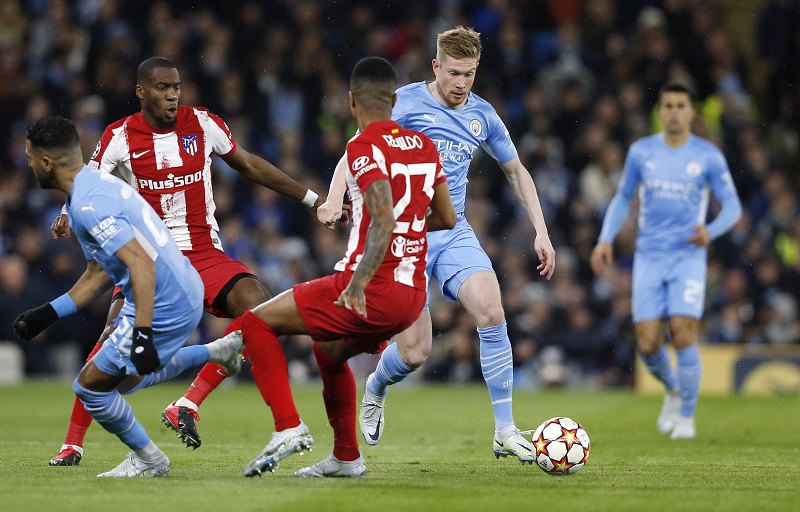 DỰ ĐOÁN: Atletico Madrid vs Man City.  Man City thắng 1-0